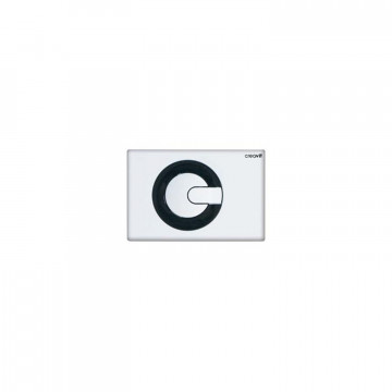 Кнопка для инсталляции Creavit POWER GP5001.02 черно-белая