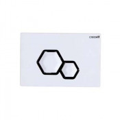 Кнопка для инсталляции Creavit DIA GP6001.02 черно-белая