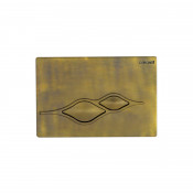 Кнопка для инсталляции Creavit UFO GP1007.00 бронза