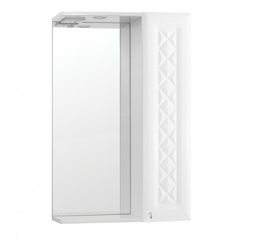 Зеркало-шкаф Style Line Канна 50/С Люкс ЛС-00000293 белый