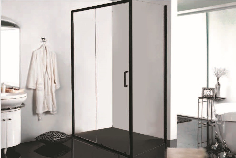 Душевой уголок Bravat Blackline BS120.3101B