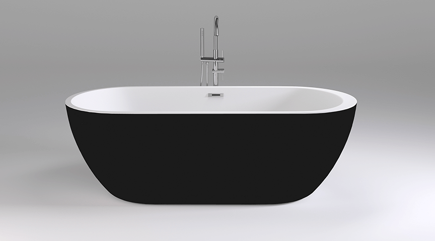Акриловая ванна Black&White Swan SB105 Black