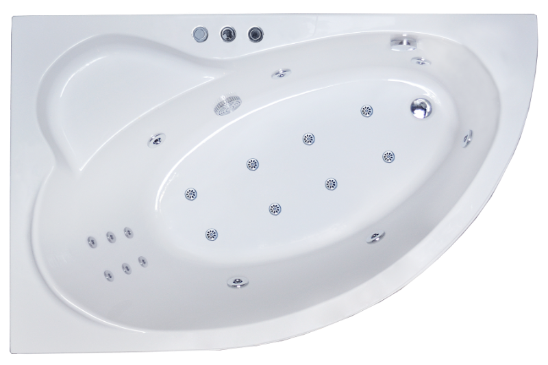Гидромассажная ванна Royal Bath Alpine De Luxe 140x95x58 L