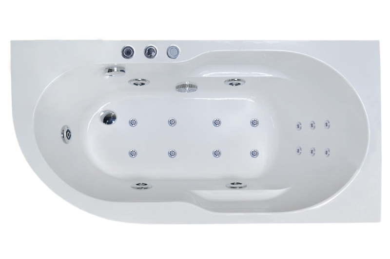 Гидромассажная ванна Royal Bath Azur De Luxe 150x80x60 R