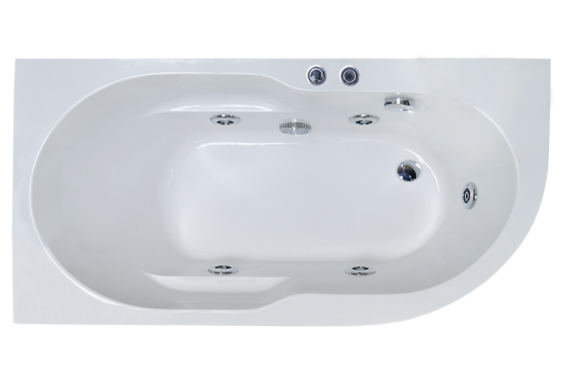 Гидромассажная ванна Royal Bath Azur Standart 150x80x60 L