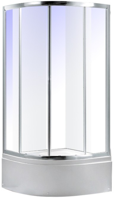 Душевой уголок Maroni UMBRIA UDR-090S стекло-прозрачное
