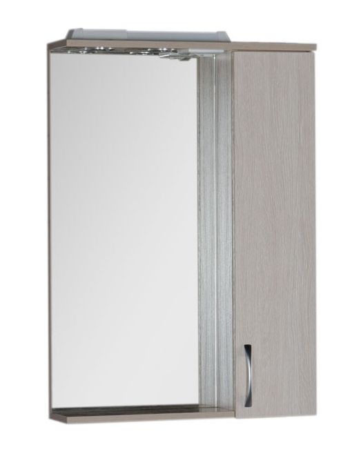 Зеркало-шкаф Aquanet Донна 60 белый дуб 169038