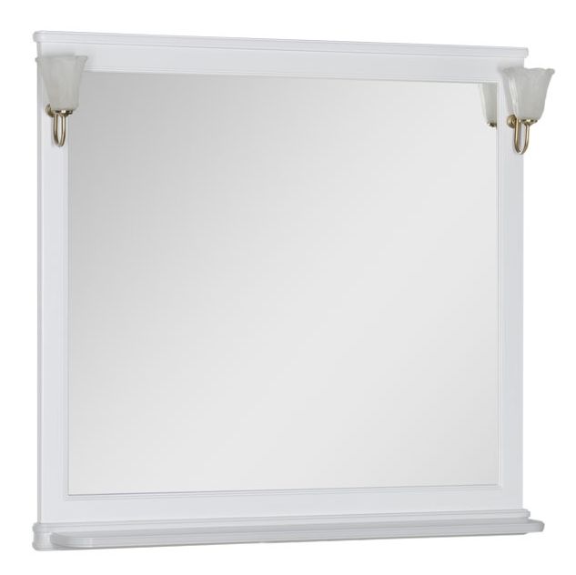 Зеркало Aquanet Валенса 110 белый матовый 180291