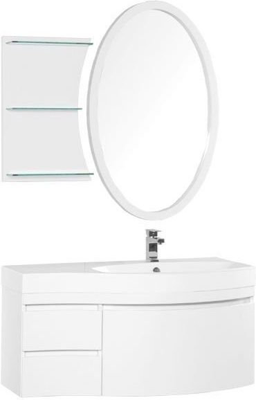 Комплект мебели для ванной Aquanet Опера 115 R белый 169452