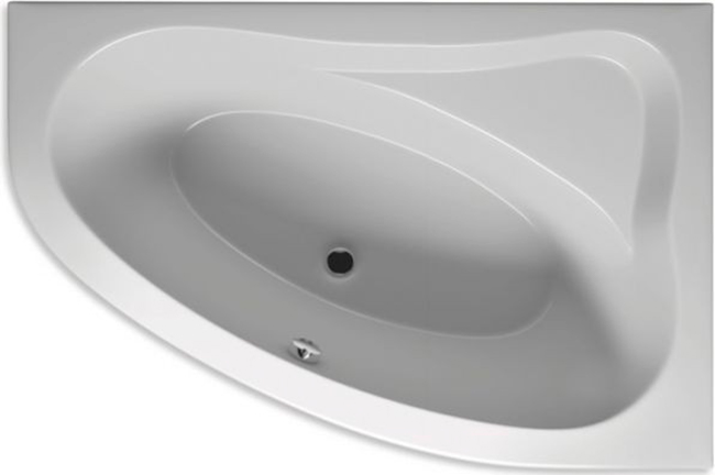 Акриловая ванна Riho Lyra 153 B021001005, 153x100 см, левая