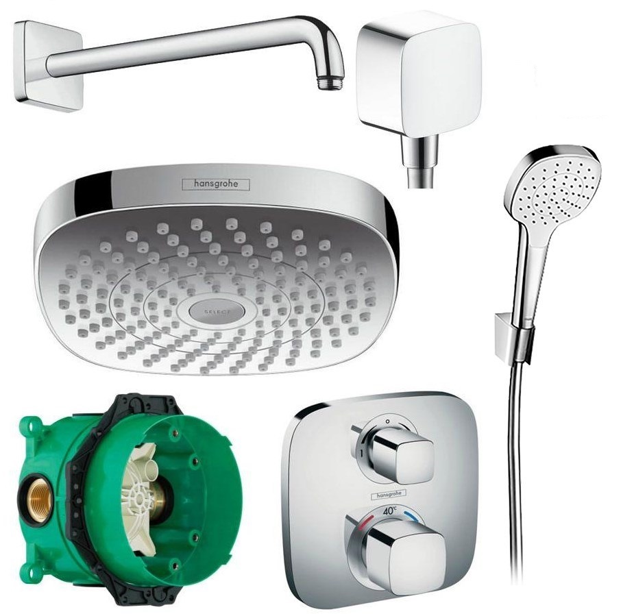 Душевой набор Hansgrohe Croma Select E Ecostat 27294000