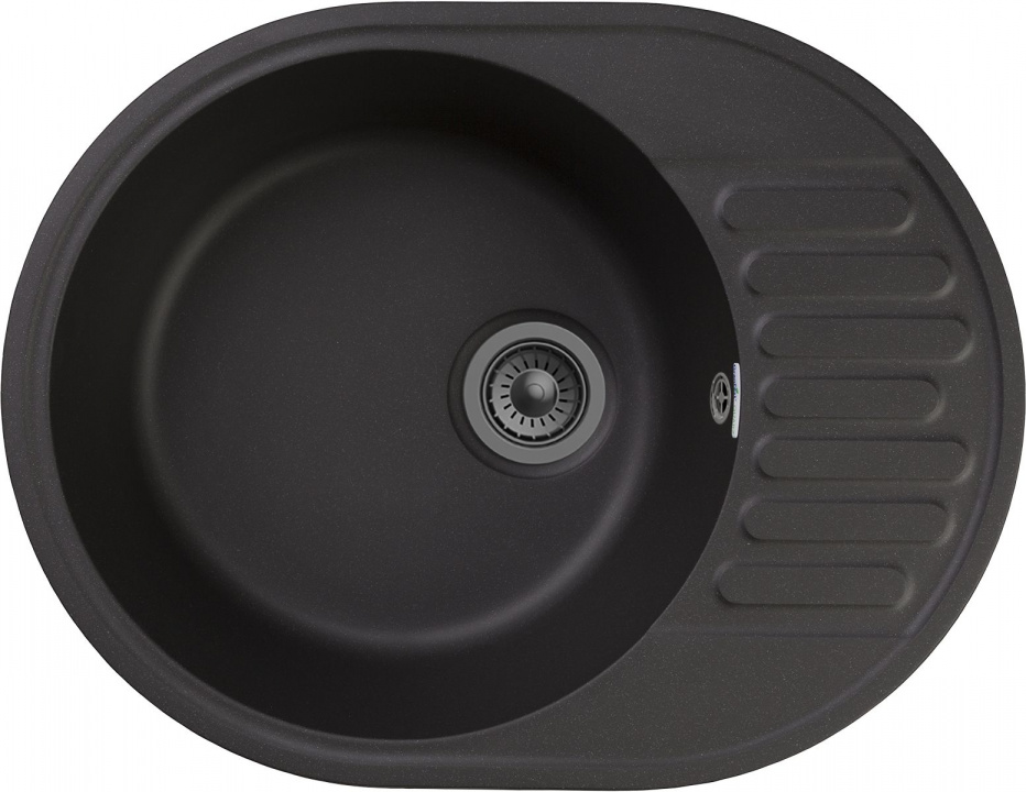 Мойка кухонная GranFest Quarz GF-Z58 черный