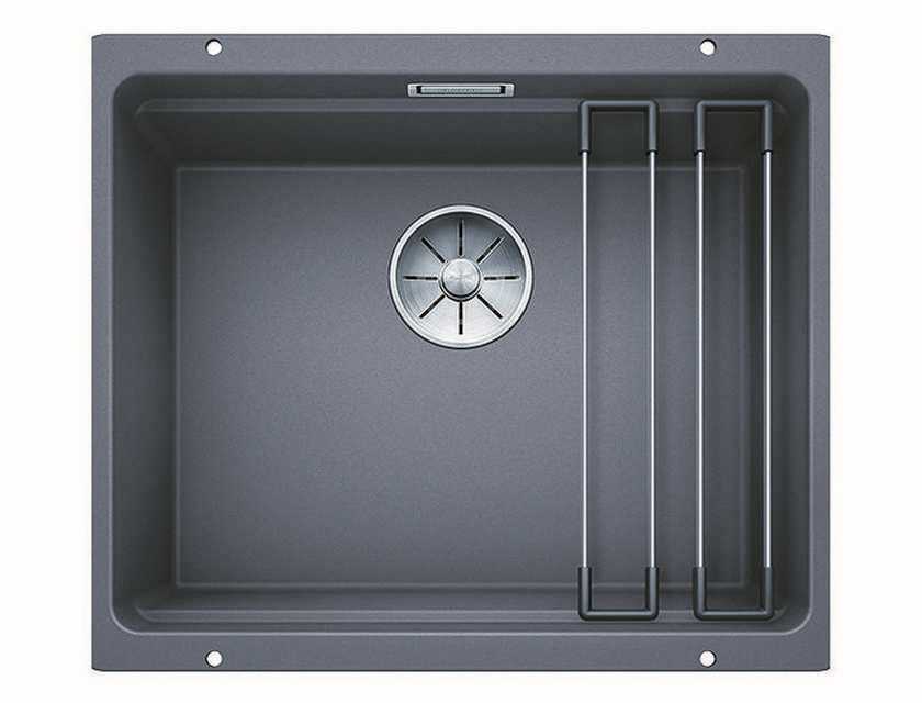 Кухонная мойка Blanco Etagon 500-U Silgranit, темная скала