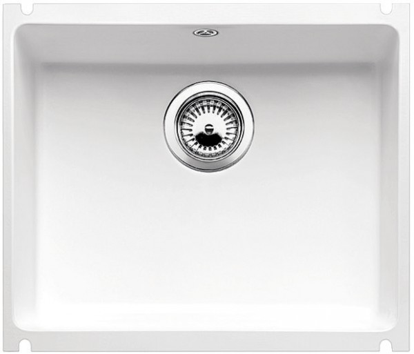 Кухонная мойка Blanco Subline 500-U Ceramic, белый