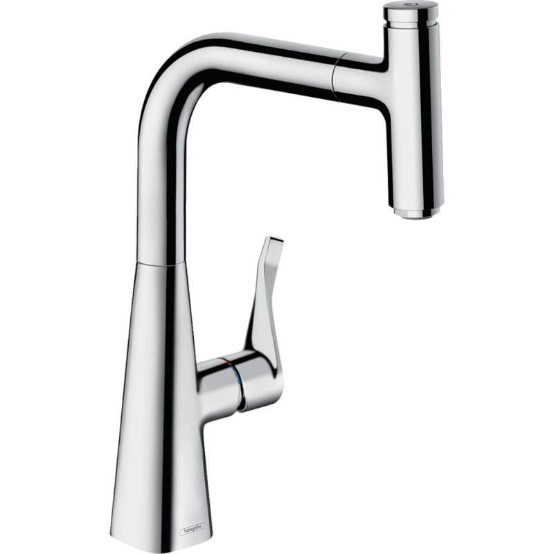 Смеситель для кухни Hansgrohe Metris Select M71 73802000 Хром