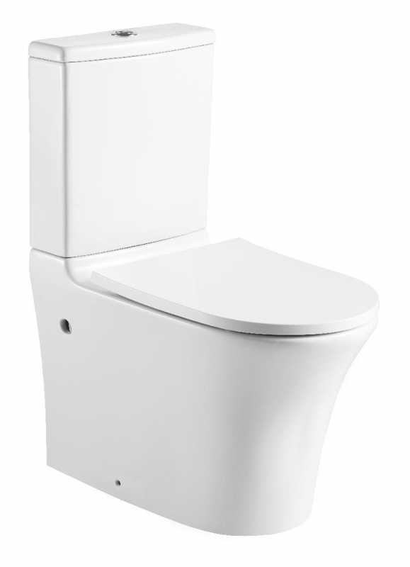 Унитаз-компакт Bravat Pura CX21214UW-P-RUS/CY21214W-RUS