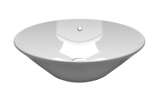 Накладная раковина 500X500X150mm Bravat C22146W-ENG