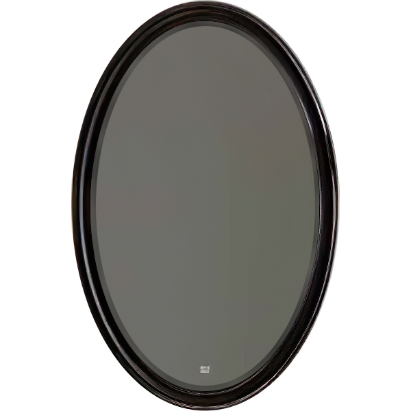 Зеркало Aqwella Clarberg Borgia 65 черное/патина медь BOR0210BLK
