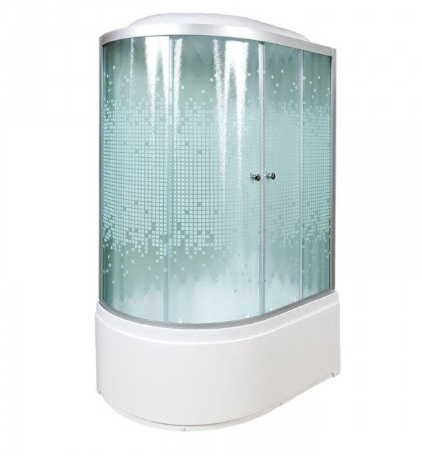 Душевая кабина Deto L 920 R с электрикой 120x80