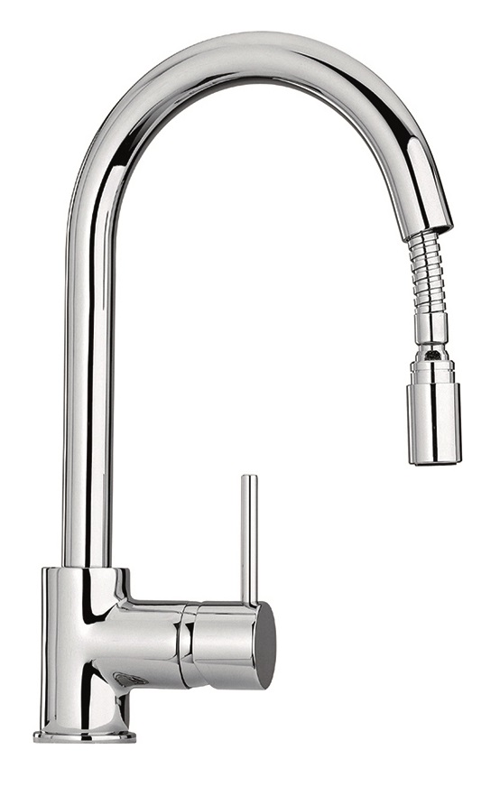 Смеситель для кухни Paini Cox 78CR591SAKM хром