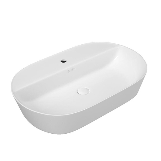 Раковина накладная OWL 1975 Oval OWLB191008 белый