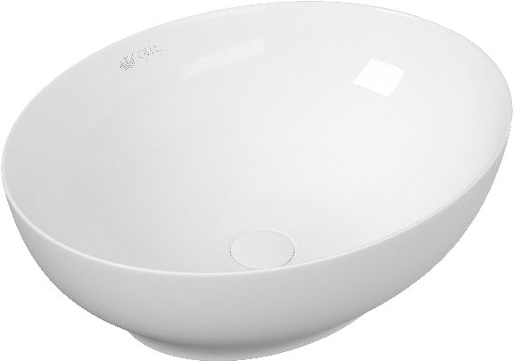 Раковина накладная Owl 1975 Curve OWLB191021 белый