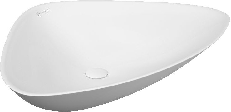 Раковина накладная Owl 1975 Curve OWLB191022 белый