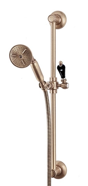 Душевой гарнитур Caprigo Adria Swarovski 01B-060-vot бронза