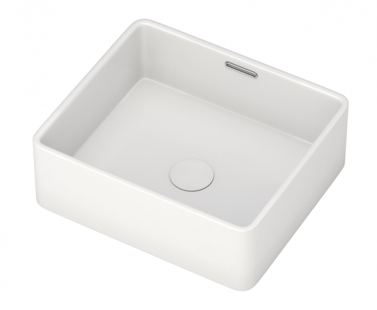 Раковина накладная Aquanet Perfect-1 40.5x31.5 273675 белый