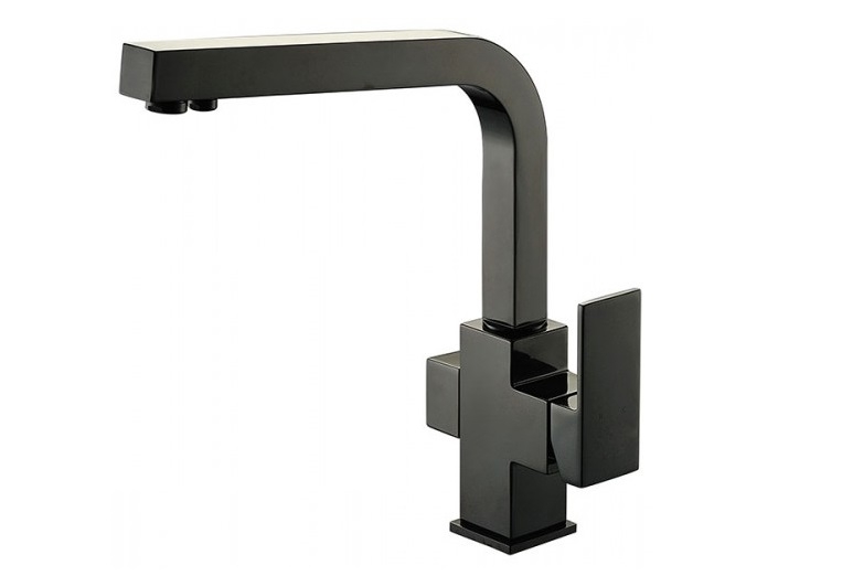 Смеситель для кухни Kaiser Sonat 34044-9 под фильтр черный матовый