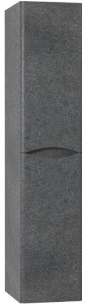 Пенал подвесной Vod-ok Adel 35 8987 с б/к правый серый камень