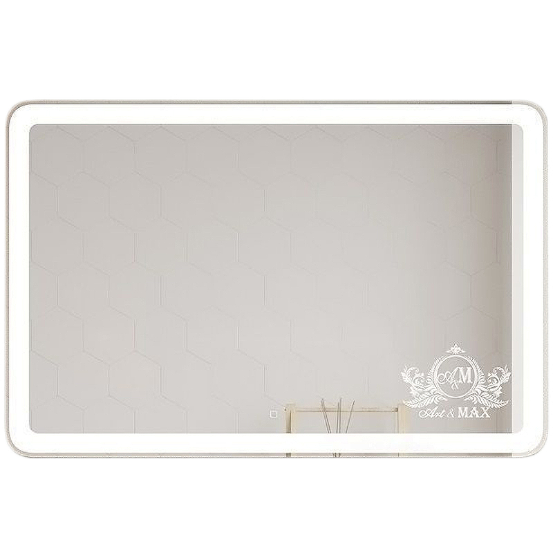 Зеркало Art&Max Latina AM-Lat-1200-800-DS-F 120x80 с подсветкой