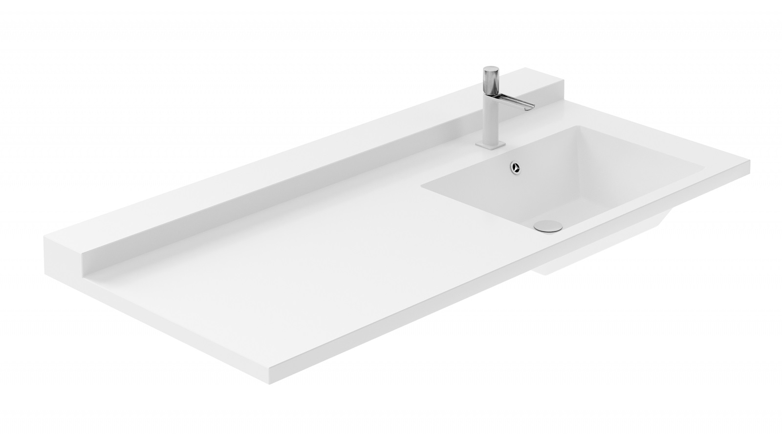 Раковина Цвет и Стиль Спартак 135 НФ-00007936 белый глянец