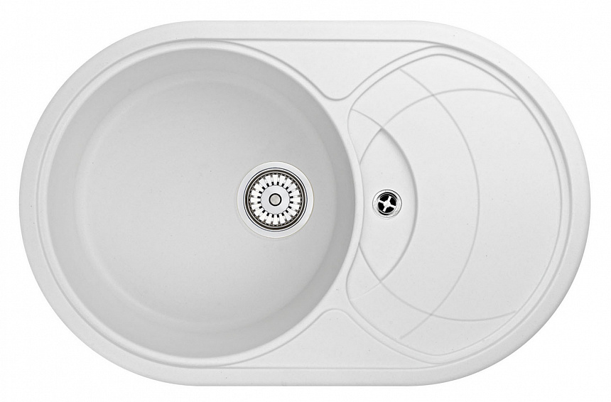 Кухонная мойка Granula 7801wh арктик