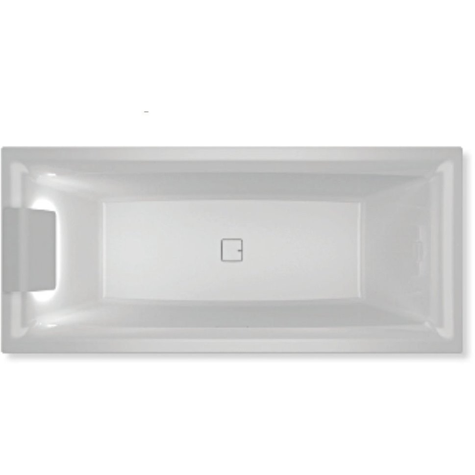 Акриловая ванна Riho Still Square Fall BR02C0500K00131 170x75 LED L белый