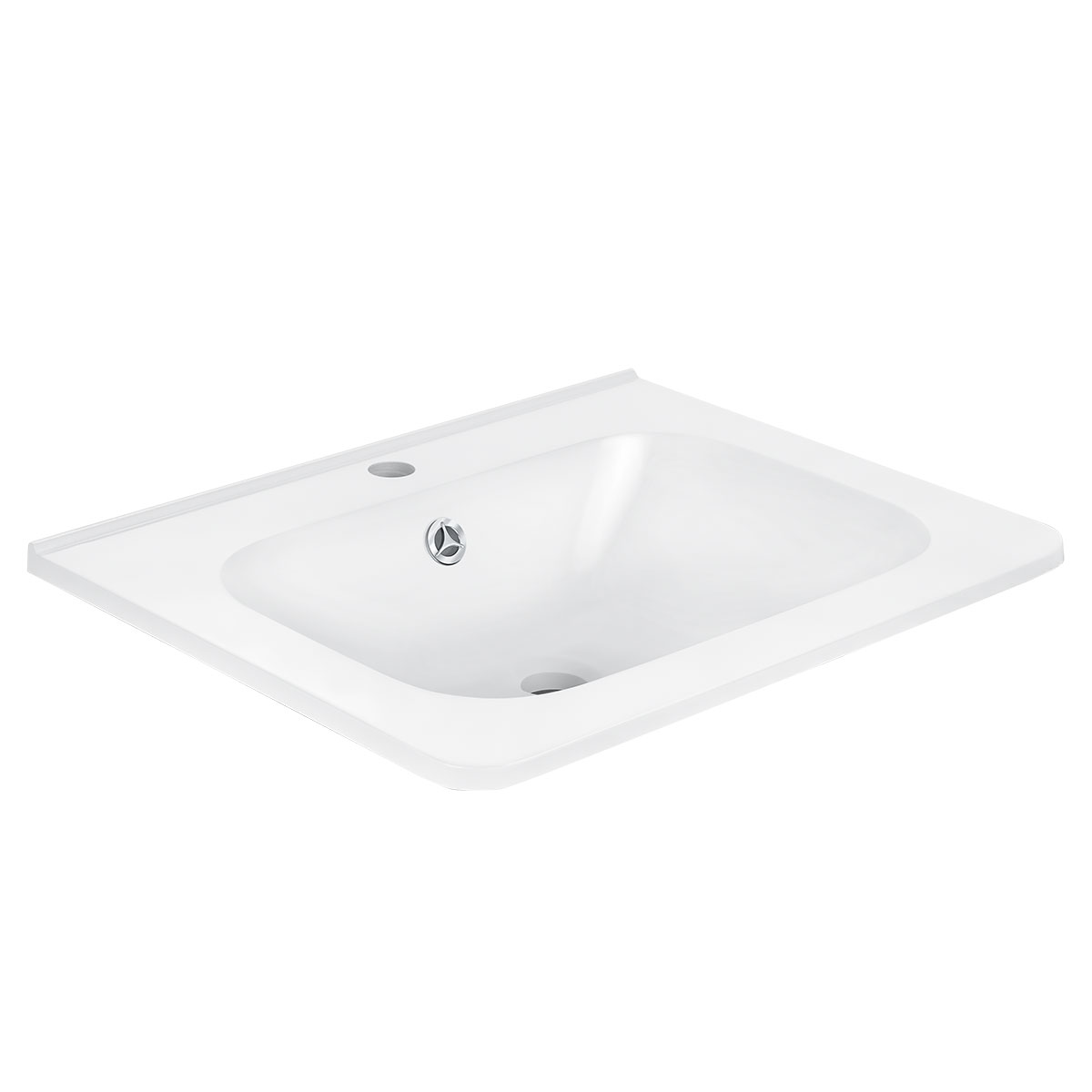 Раковина мебельная Vincea VCB-2VP600W 59 белый