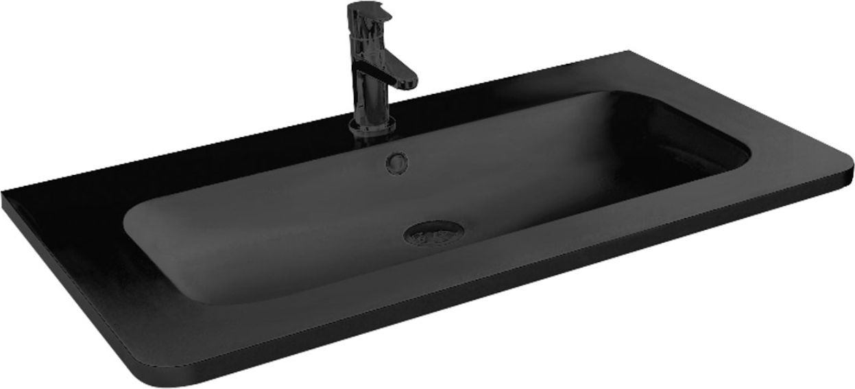 Раковина мебельная Vincea VCB-11800B 80 черный