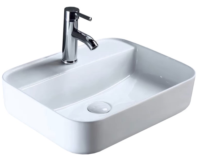 Раковина накладная BelBagno BB1321 белый
