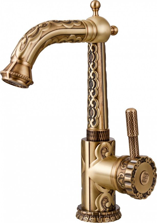 Смеситель для раковины Zorg A 112U-BR бронза