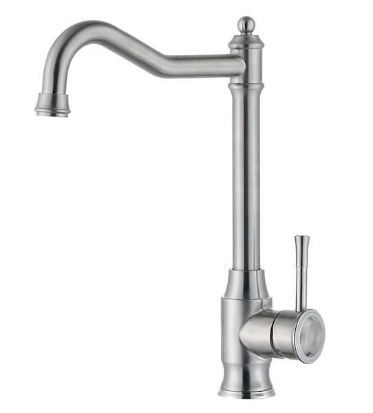 Смеситель для кухни Zorg SH 5208 INOX сталь