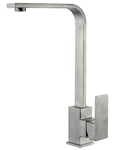 Смеситель для кухни Zorg SH 5104 INOX сталь