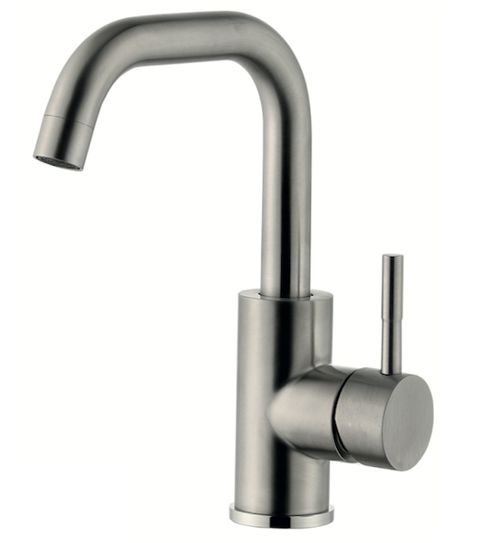 Смеситель для кухни Zorg SH 8714 INOX сталь