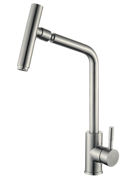 Смеситель для кухни Zorg SH 5106 INOX сталь