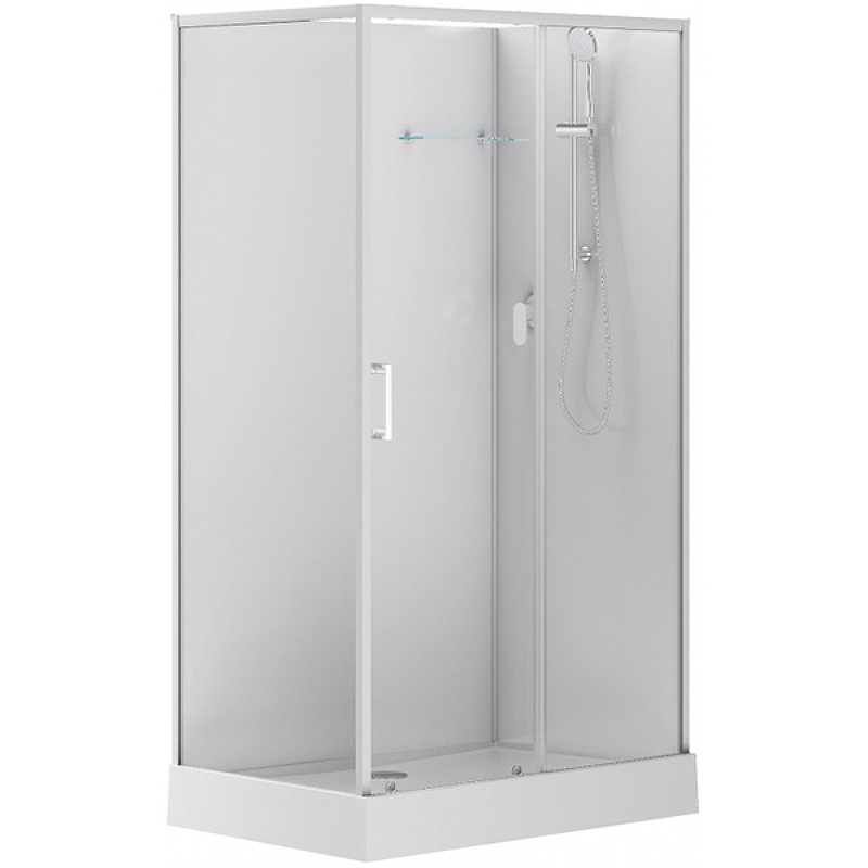 Душевая кабина Aquanet Passion EVO White 120х80 правая 281968 без гидромассажа