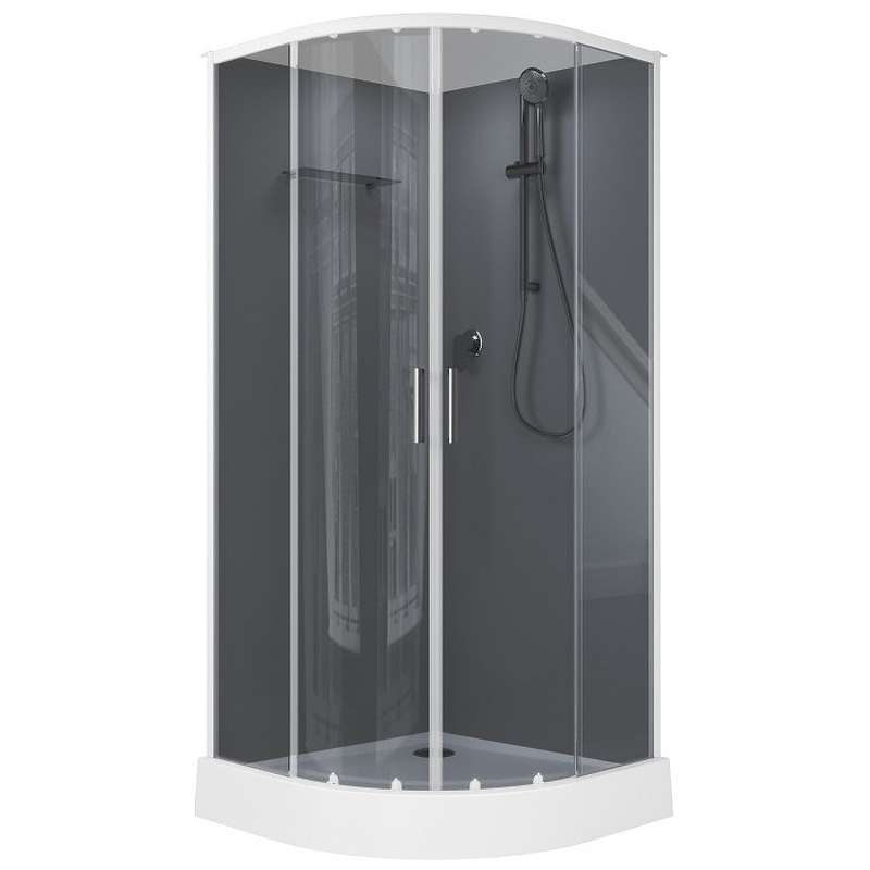 Душевая кабина Aquanet Passion EVO White 90х90 правая 267254 без гидромассажа