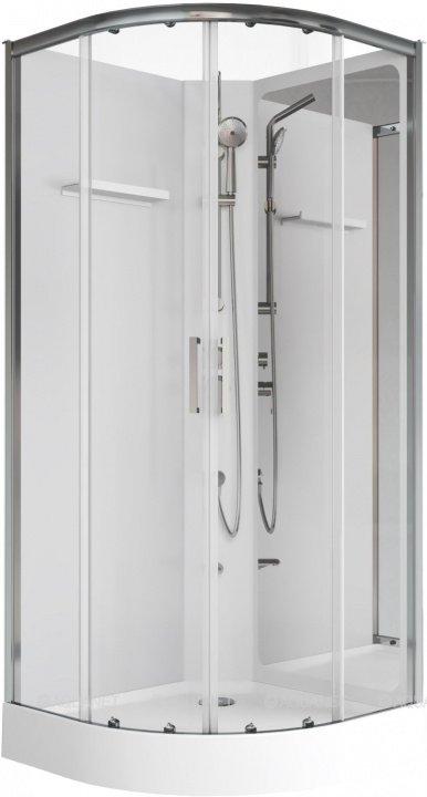 Душевая кабина Aquanet Passion R 2.0 90x90, прозрачное стекло 263868