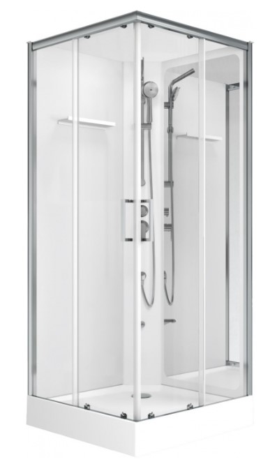 Душевая кабина Aquanet Passion S 2.0 90x90, прозрачное стекло 263869