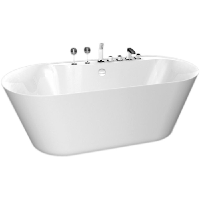 Ванна акриловая BelBagno BB14 178х84 белый
