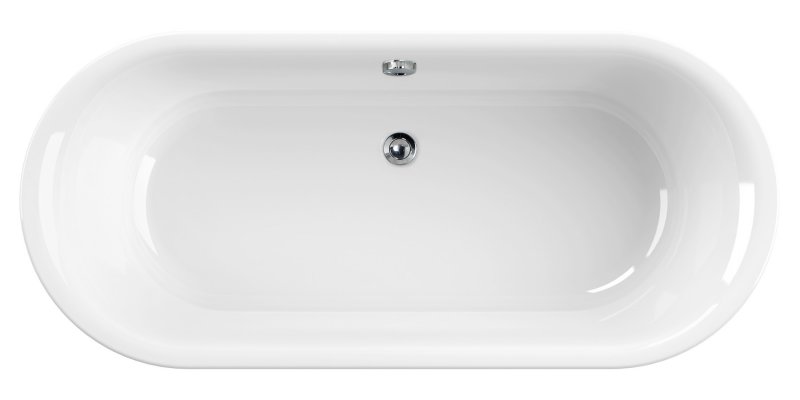 Акриловая ванна Cezares Metauro METAURO-Central-180-80-40 180x80 белый