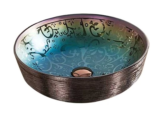Раковина накладная Gid ceramic D1315h107 53332 разноцветный